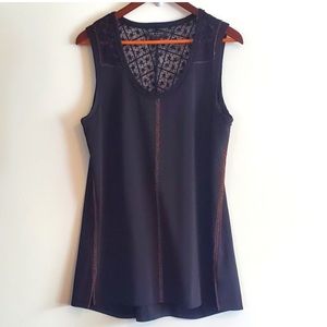 Rag & Bone Lace Back black top